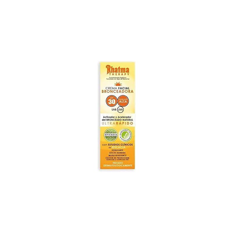 Crema Facial Bronceadora SPF30 Rhatma 60ml | Efecto Antiedad