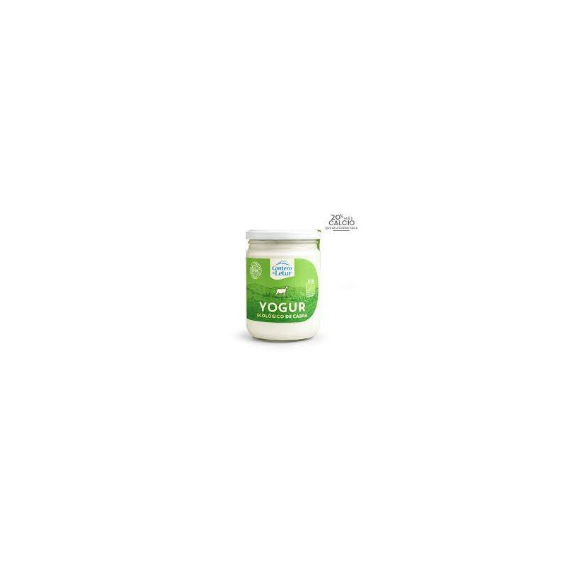 YOGUR DE CABRA ECOLÓGICO 420GR EL CANTERO DE LETUR