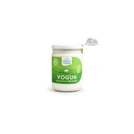YOGUR DE CABRA ECOLÓGICO 420GR EL CANTERO DE LETUR