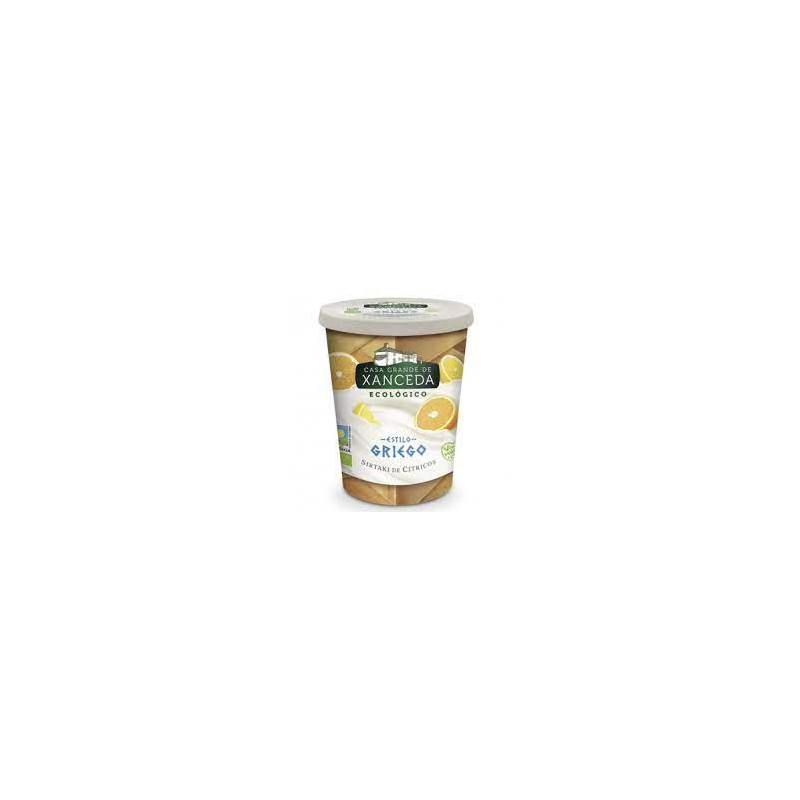 YOGUR GRIEGO ECOLÓGICO CON CÍTRICOS LA XANCEDA