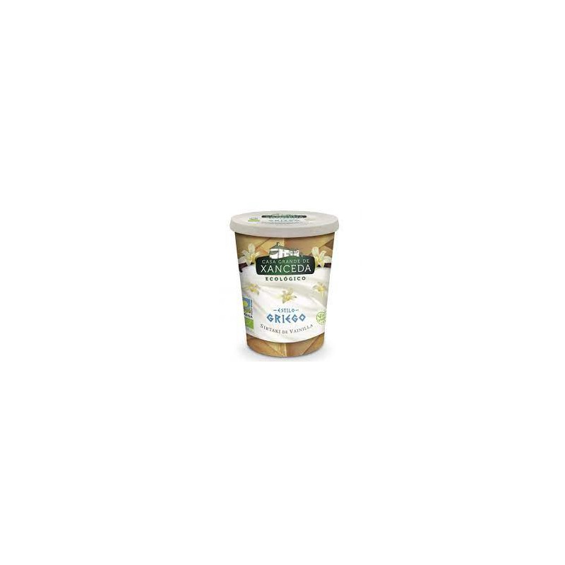 YOGUR GRIEGO ECOLÓGICO DE VAINILLA 2X125GR. LA XANCEDA