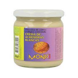 CREMA DE ALMENDRAS BLANCAS ECOLÓGICA 330GR MONKI