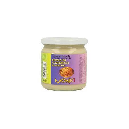 CREMA DE ALMENDRAS BLANCAS ECOLÓGICA 330GR MONKI