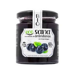 MERMELADA ECOLÓGICA DE ARÁNDANO 255GR ECOSANA