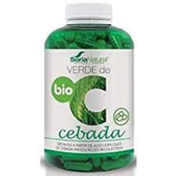 Cápsulas vegetales ecológicas Verde de Cebada Bio de Soria Natural para depurar el organismo y aportar energía.