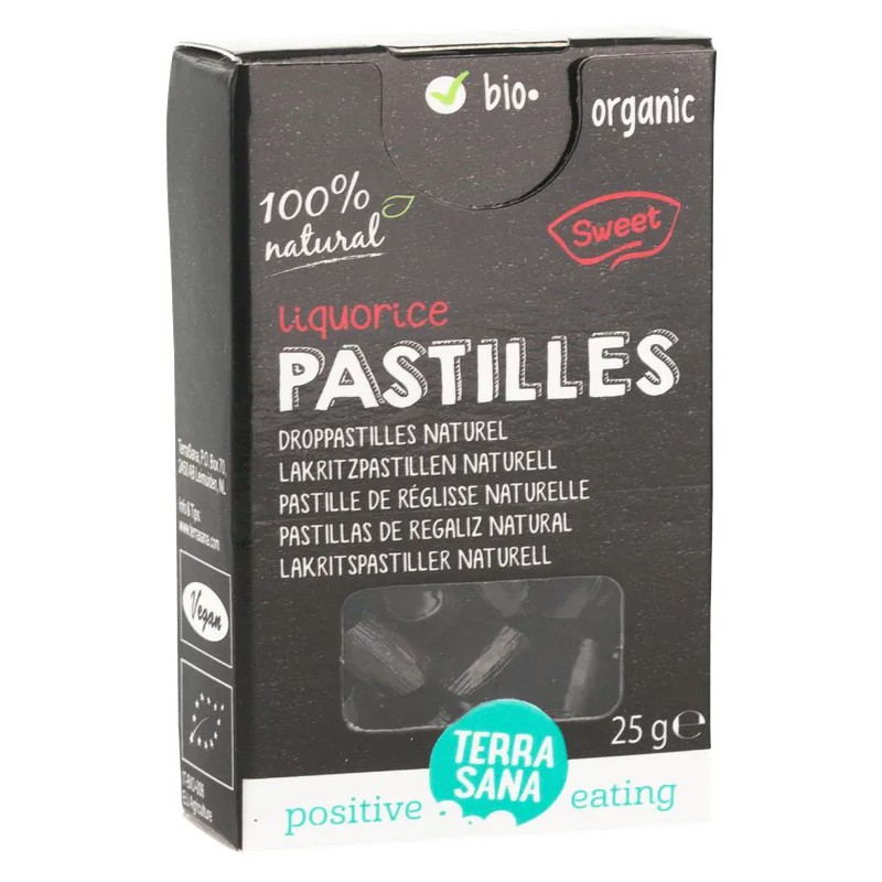 REGALIZ NATURAL ORGÁNICO 25GR TERRA SANA