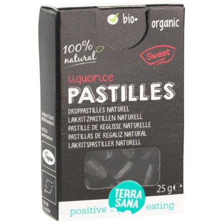 REGALIZ NATURAL ORGÁNICO 25GR TERRA SANA