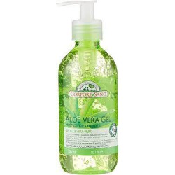 Envase del gel hidratante ecológico de Aloe Vera Corpore Sano certificado Bio para calmar y reparar la piel.