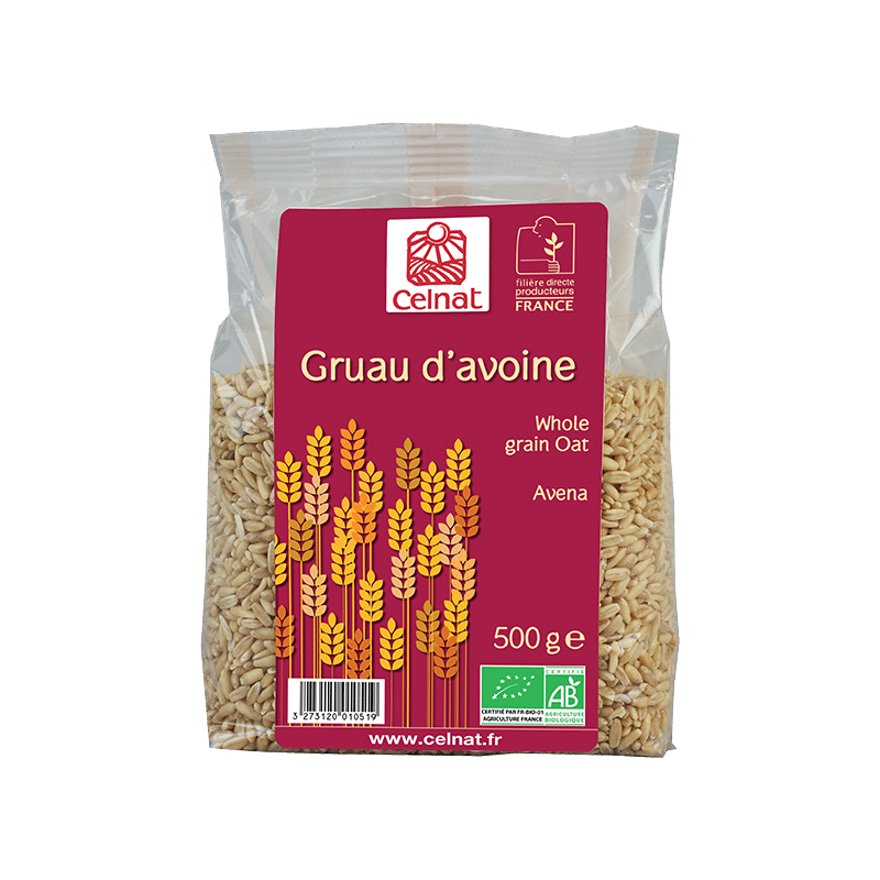 GRANOS DE AVENA ECOLÓGICOS. CELNAT