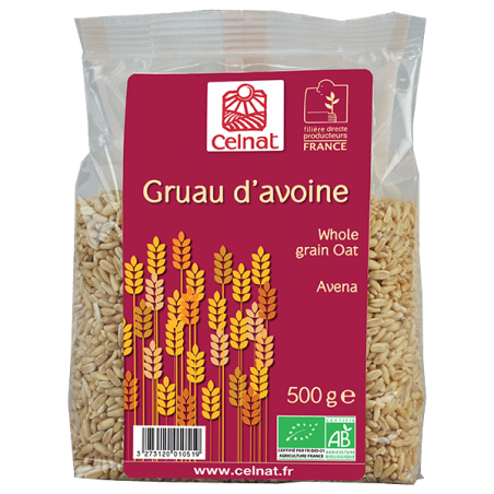 GRANOS DE AVENA ECOLÓGICOS. CELNAT