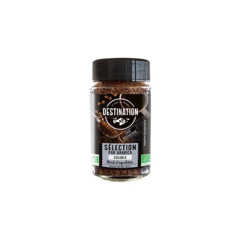 Café soluble Bio liofilizado Destination