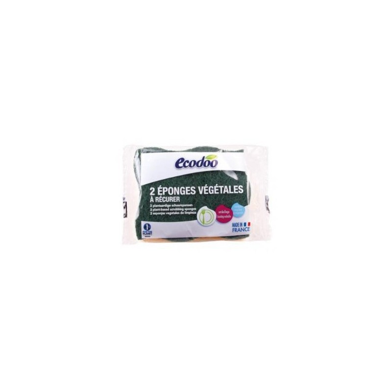 ESPONJAS VEGETALES 2 UDS ECODOO