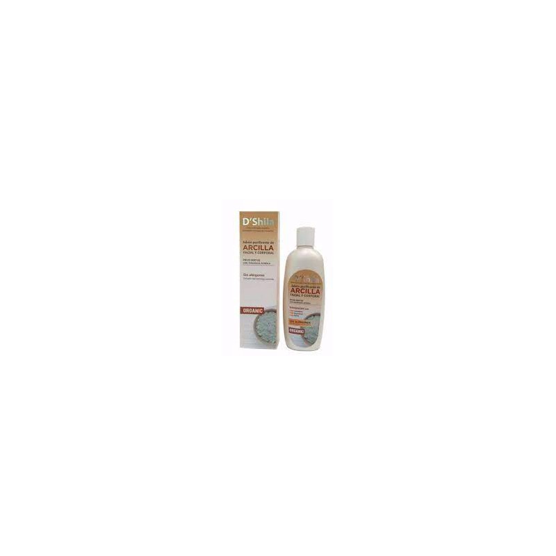 JABON PURIFICANTE ARCILLA 250 ML D´SHILA