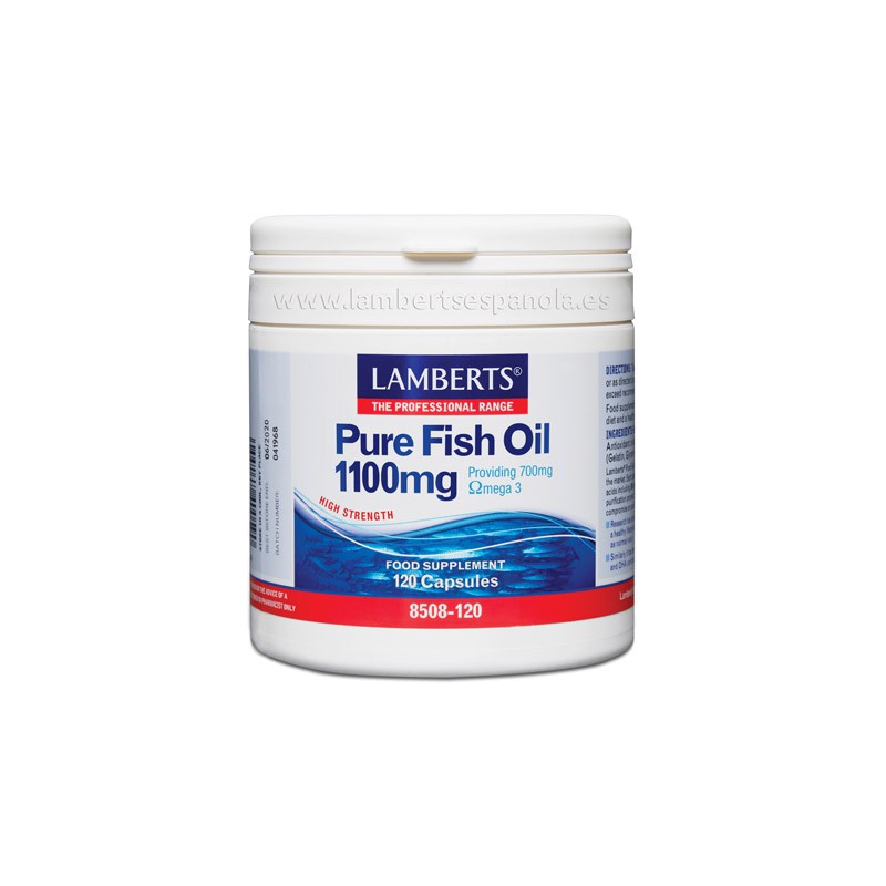 Aceite de pescado puro Lamberts