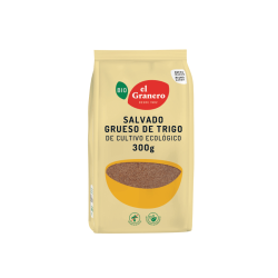 SALVADO GRUESO DE TRIGO INTEGRAL 300GR EL GRANERO