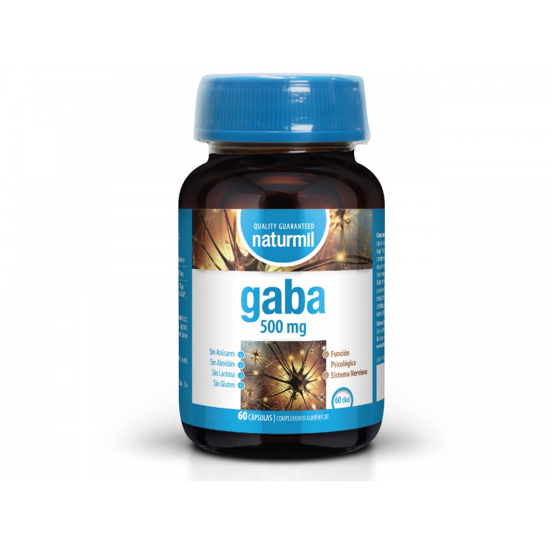 GABA 500MG 60 CÁPSULAS NATURMIL