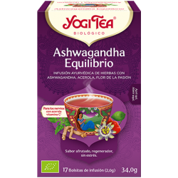 YOGI ASHWAGANDHA EQUILIBRIO 17 BOLSITAS YOGI TEA