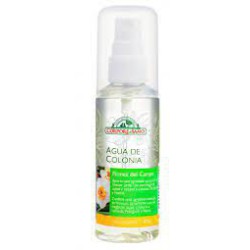Frasco del agua de colonia Flores del Campo de Corpore Sano con aceites esenciales florales naturales.