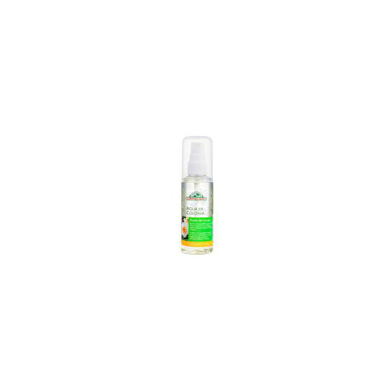 Frasco del agua de colonia Flores del Campo de Corpore Sano con aceites esenciales florales naturales.