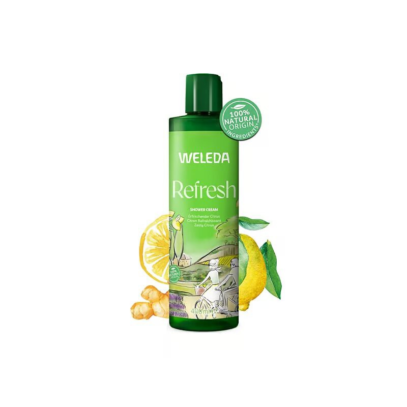 Gel de Ducha Cremoso Refresh Citrus Weleda