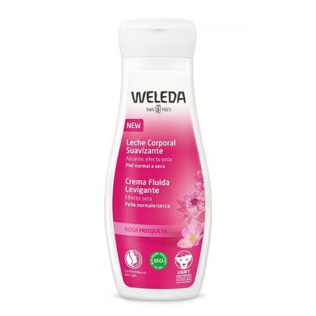 Leche corporal suavizante de rosa mosqueta Weleda
