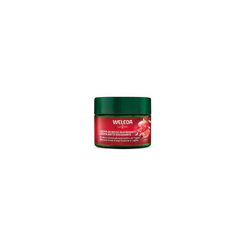 Crema facial de noche reafirmante de granada Weleda