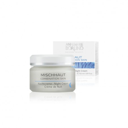 Crema facial de noche nutritiva para pieles mixtas Börlind