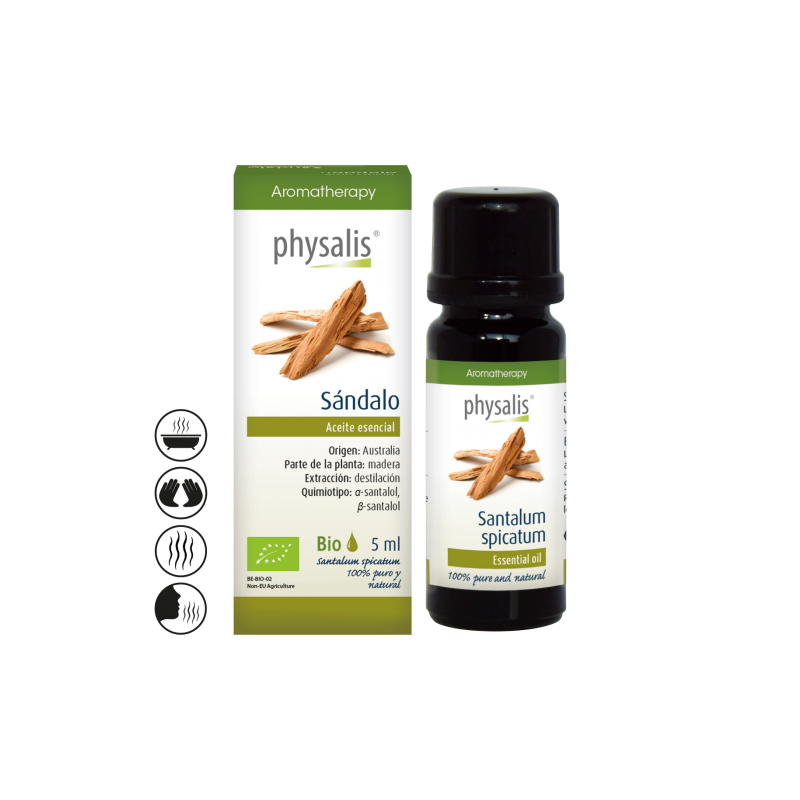 Aceite esencial de sándalo Bio Physalis
