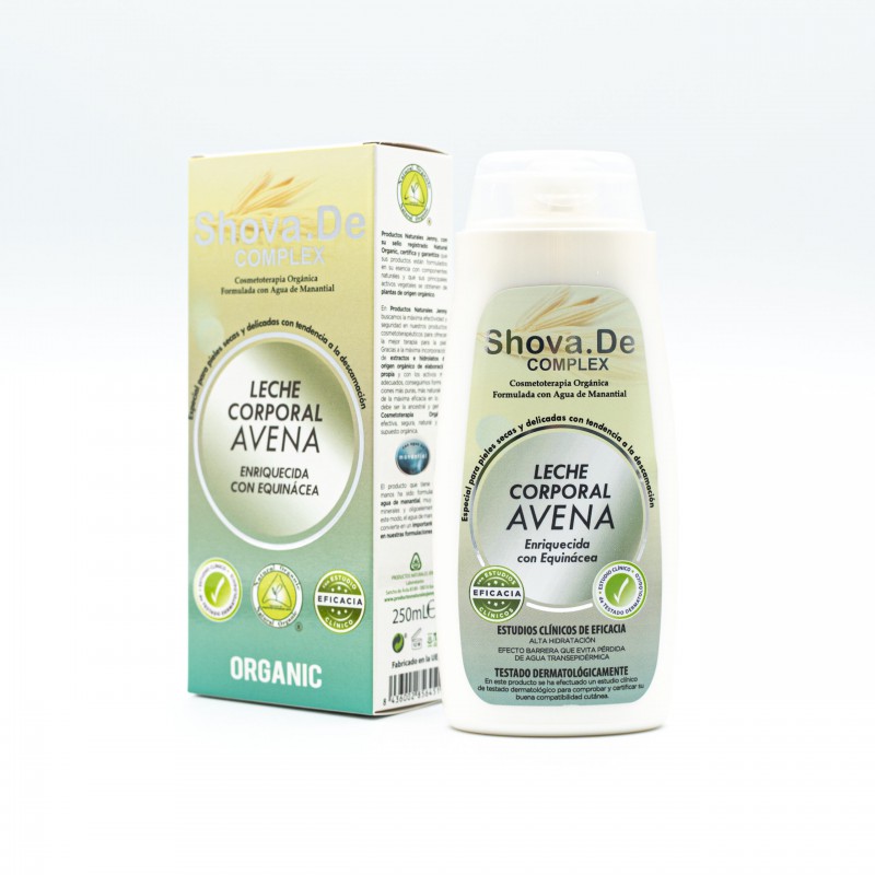 LECHE CORPORAL AVENA BIO 1000ML SHOVA DE