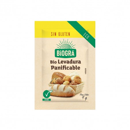 LEVADURA BIO PANIFICABLE 9GR BIOGRA