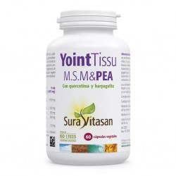 Yoint Tissu MSM & PEA con quercetina y harpagofito Sura Vitasan