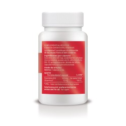 Reverso Bote de Coenzima Q10 Soria Natural en cápsulas vegetales antioxidantes