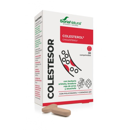 Caja de Colestesor de Soria Natural para el control natural del colesterol y triglicéridos.