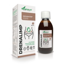 Botella de 250 ml de Drenalimp jarabe depurativo de Soria Natural