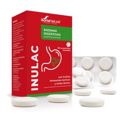 Inulac Soria Natural 30 comprimidos enzimas digestivas