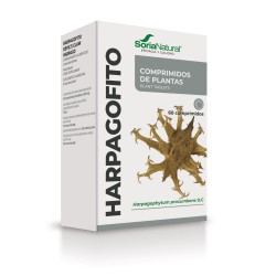 Caja de Harpagofito Soria Natural en comprimidos vegetales para el dolor y flexibilidad articular