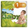 PÑAL TALLA 1 DE 3-6KG 20 UNIDADES BIOBABY