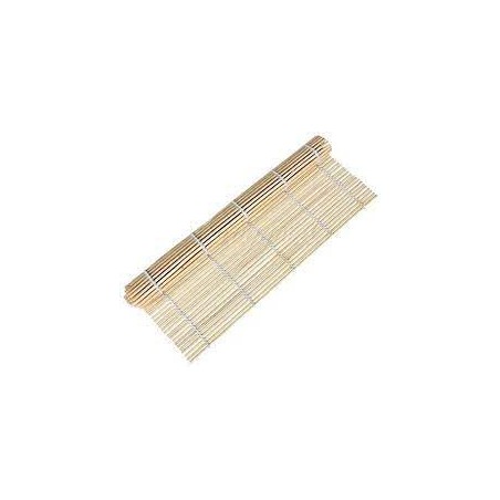 Esterilla de bambu de 24 cm marca Muso para hacer sushi tradicional