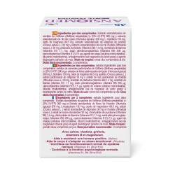 Caja de Ansiomed Mente Positiva donde se pueden leer los ingredientes