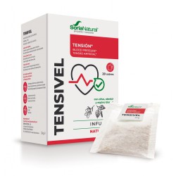Caja de Natusor 6 Tensivel Soria Natural en 20 filtros para infusión reguladora de la tensión arterial y salud cardiovascular