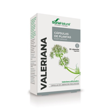 Valeriana en cápsulas Soria Natural