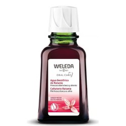 Agua dentífrica concentrada de ratania Weleda enjuague bucal natural