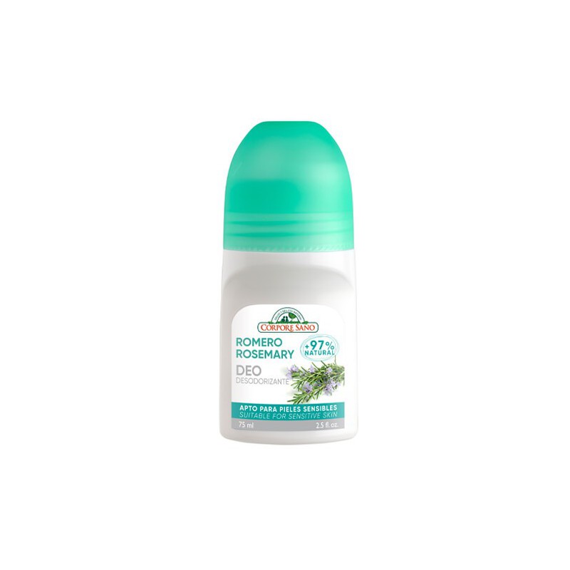 Desodorante Roll-on Tonificante de Romero Corpore Sano