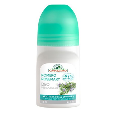 Desodorante Roll-on Tonificante de Romero Corpore Sano