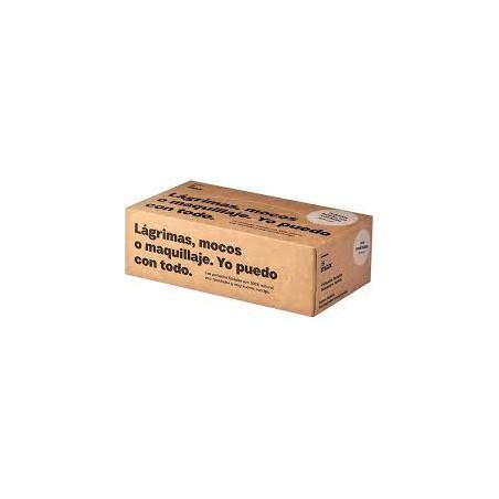 Pañuelos faciales ecológicos en caja Ismax