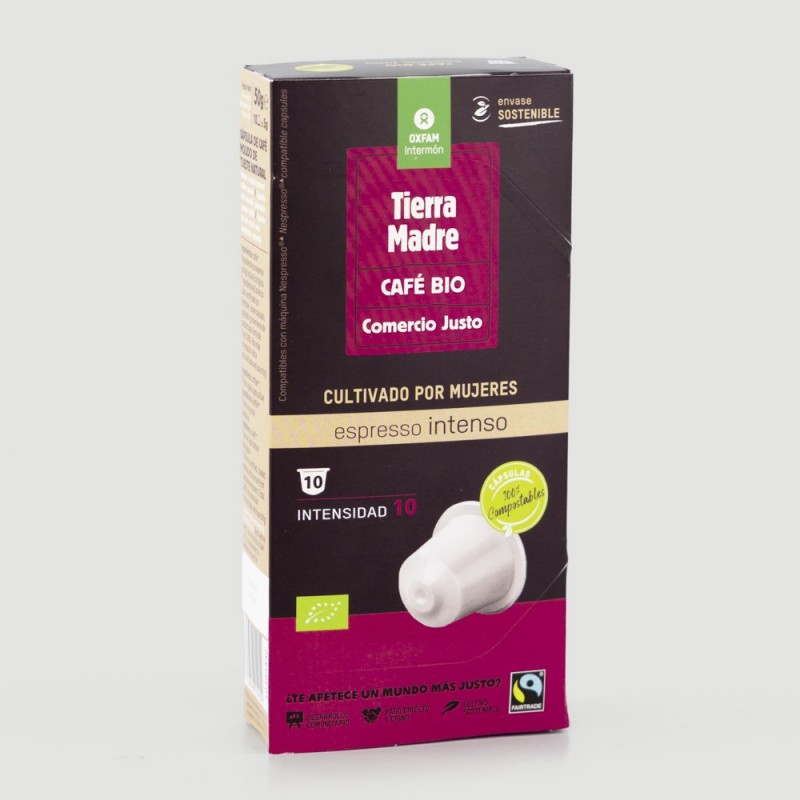 Café ecológico intenso en cápsulas Tierra Madre