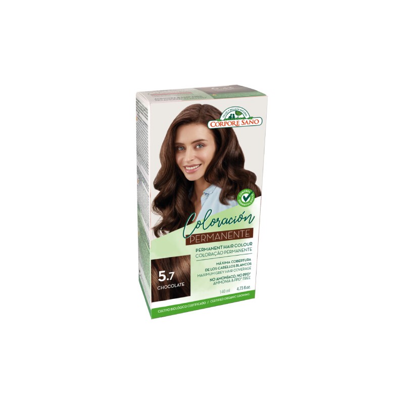 Tinte 5.7 color chocolate Corpore Sano