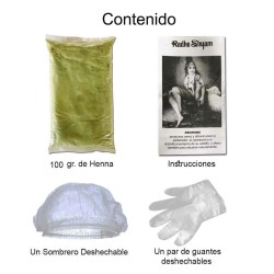 Henna Rubio Ceniza en polvo Radhe Shyam