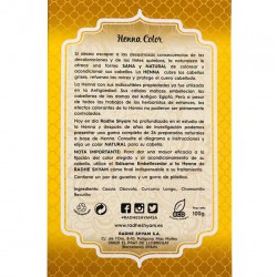 Henna Rubio Intenso en polvo Radhe Shyam