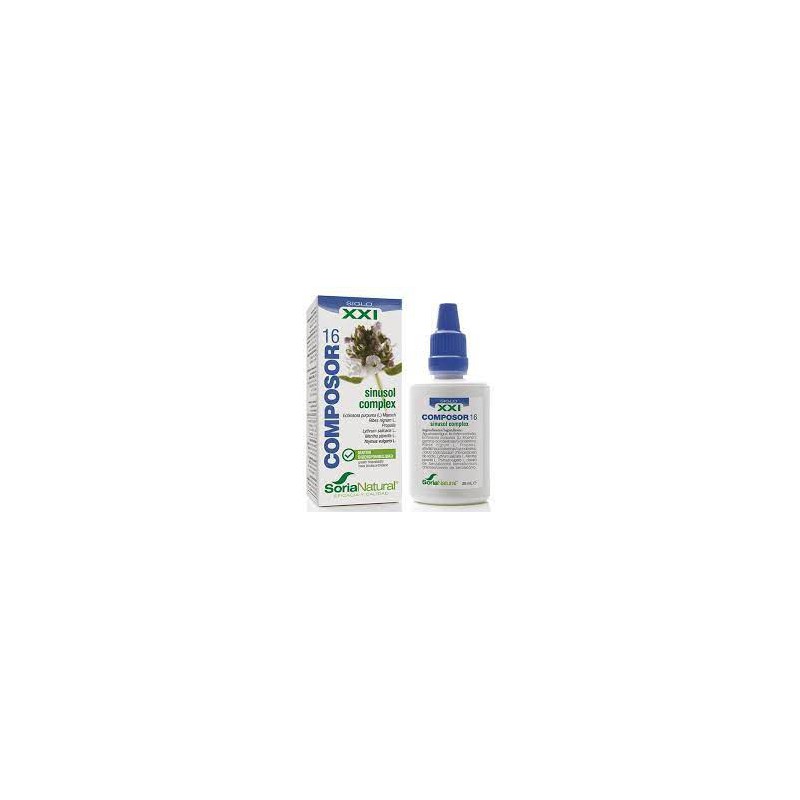 COMPOSOR 16 SINUSOL COMPLEX 30ML SORIA NATURAL